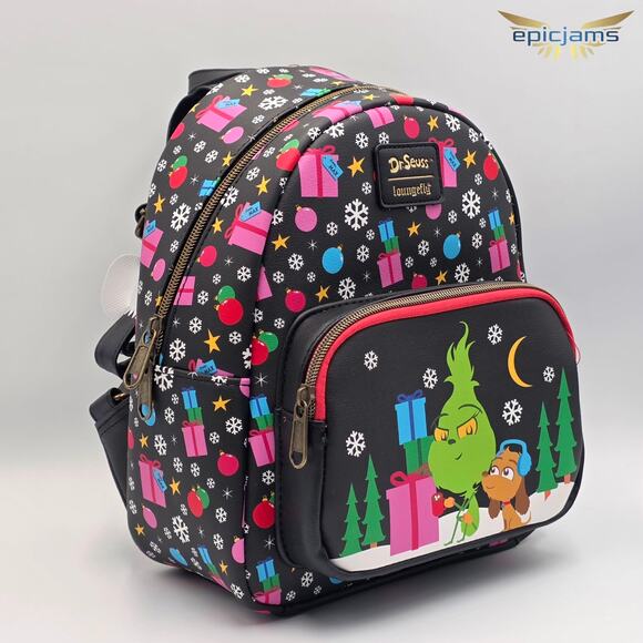 grinch loungefly mini backpack How the Stole Xmas Sweater Mini-Backpack - ToyShnip If youre a huge fan of The Grinch Loungefly How The Grinch Stole